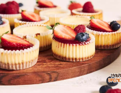 Tip na chutné mini dezerty na oslavy alebo pre návštevu „mini cheesecakes s ovocím“